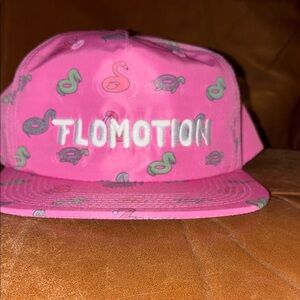 Pink Patterned Women's Hat